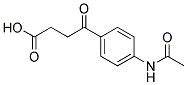 4-(4-Acetamidophenyl)-4-oxobutanoicacid 结构式