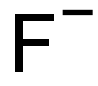 FLUORIDE, 1,000 ppm ION CHROMATOGRAPHY STANDARD SOLUTION 结构式