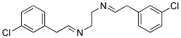 N1,N2-Bis((3-chlorobenzyl)methylene)-1,2-ethanediamine 结构式