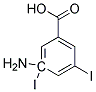 5-AMINO-3,5-DIIODOBENZOIC ACID
 结构式