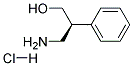 (S)-3-氨基-3-苯基-1-丙醇盐酸盐 结构式