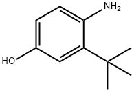 4-氨基-3-(叔丁基)苯酚 结构式