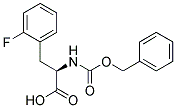 (2R)-2-{[(benzyloxy)carbonyl]amino}-3-(2-fluorophenyl)propanoic acid 结构式