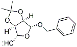 [(3aR,4R,6R,6aR)-6-(benzyloxy)-2,2-dimethyltetrahydrofuro[3,4-d][1,3]dioxol-4-yl]methano 结构式