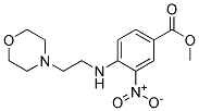 4-(2-Morpholin-4-yl-ethylamino)-3-nitro-benzoic acid methyl ester 结构式