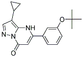 5-(3-tert-butoxyphenyl)-3-cyclopropylpyrazolo[1,5-a]pyrimidin-7(4H)-one 结构式