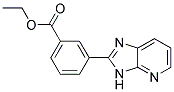 ethyl 3-(3H-imidazo[4,5-b]pyridin-2-yl)benzoate 结构式