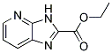 1H-咪唑并[4,5-B]吡啶-2-甲酸乙酯 结构式