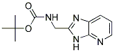 tert-butyl (3H-imidazo[4,5-b]pyridin-2-ylmethyl)carbamate 结构式