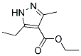 ethyl 5-ethyl-3-methyl-1H-pyrazole-4-carboxylate 结构式