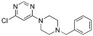 4-(4-Benzyl-piperazin-1-yl)-6-chloro-pyrimidine 结构式