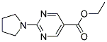 ethyl 2-pyrrolidin-1-ylpyrimidine-5-carboxylate 结构式