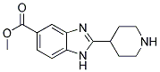 methyl 2-piperidin-4-yl-1H-benzimidazole-5-carboxylate 结构式
