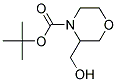 tert-butyl 3-(hydroxymethyl)morpholine-4-carboxylate 结构式