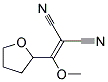 [methoxy(tetrahydrofuran-2-yl)methylidene]propanedinitrile 结构式