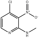 (4-Chloro-3-nitro-pyridin-2-yl)-methyl-amine 结构式