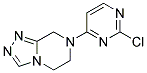 7-(2-chloropyrimidin-4-yl)-5,6,7,8-tetrahydro[1,2,4]triazolo[4,3-a]pyrazine 结构式