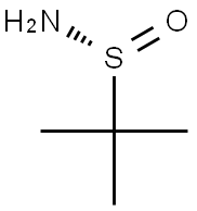 R-(+)-TERT-BUTYL SULFINYL AMINE 结构式