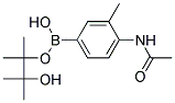 4-ACETAMIDO-3-METHYLPHENYLBORONIC ACID PINACOL ESTER 结构式