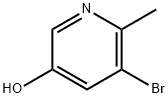 3-溴-5-羟基-2-甲基吡啶 结构式