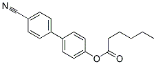 4-N-CAPROYLOXY-4'-CYANODIPHENYL 结构式