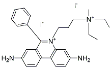 碘化丙锭PI溶液(1MG/ML). 结构式