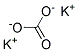 碳酸鉀 结构式