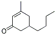 3-Methyl-5-Butyl-2-Cyclohexen-1-One 结构式