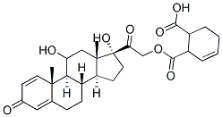 Prednisolone tetrahydrophthalate 结构式