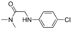 2-(P-CHLOROANILINO)-N,N-DIMETHYLACETAMIDE 结构式