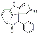3-ACETONYL-3-(A-NITROBENZYL)-2-INDOLINONE 结构式