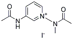 3-ACETAMIDO-1-(N-METHYLACETAMIDO)PYRIDINIUMIODIDE 结构式