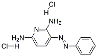 3-PHENYLAZO-2,6-PYRIDINEDIAMINEDIHYDROCHLORIDE 结构式