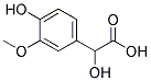 DL-A,4-DIHYDROXY-3-METHOXYPHENYLACETICACID 结构式