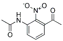 N-(3-ACETYL-2-NITROPHENYL)ACETAMIDE 结构式