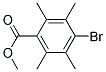 METHYL4-BROMO-2,3,5,6-TETRAMETHYLBENZOATE 结构式