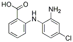 O-(2-AMINO-4-CHLOROPHENYLAMINO)BENZOICACID 结构式