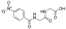 N-(P-NITROBENZOYL)GLYCYLGLYCINE 结构式