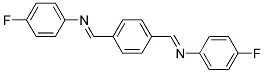 P-BIS(P-FLUOROPHENYLIMINOMETHYL)BENZENE 结构式