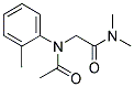 N-ACETYL-N-(O-TOLYL)GLYCINEDIMETHYLAMIDE 结构式