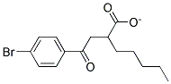 P-BROMOPHENACYLHEPTANOATE 结构式