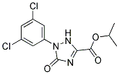 Isopropyl1-(3,5-dichlorophenyl)-2,5-dihydro-5-oxo-1H-1,2,4-triazole-3-carboxylate 结构式