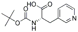 (R)-N-Boc-3-(3-Pyridyl)--alanine 结构式