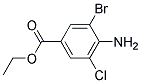 Ethyl-4-amino-3-bromo-5-chlorobenzoate 结构式