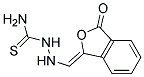 (Z)-2-((3-Oxoisobenzofuran-1(3H)-ylidene)methyl)hydrazinecarbothioamide 结构式