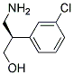 (R)-3-(3-CHLOROPHENYL)-BETA-ALANINOL
 结构式