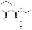 ETHYL 3-OXOPIPERIDINE-2-CARBOXYLATE HYDROCHLORIDE
 结构式