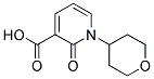 2-oxo-1-(tetrahydro-2H-pyran-4-yl)-1,2-dihydropyridine-3-carboxylic acid 结构式