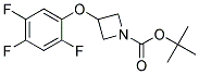 3-(2,4,5-Trifluoro-phenoxy)-azetidine-1-carboxylic acid tert-butyl ester 结构式