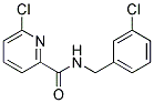 6-Chloro-pyridine-2-carboxylic acid 3-chloro-benzylamide 结构式